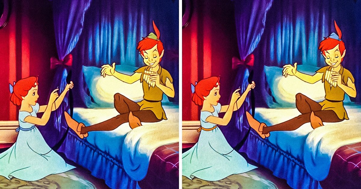 Test: Examine Your Visual Skills and Spot the Differences in 20 Scenes from Disney Movies