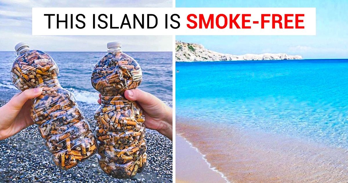 A Greek Island Becomes the First Smoke-Free Island in the World, and It Can Be a Hope for All of Us A Greek Island Becomes the First Smoke-Free Island in the World, and It Can Be a Hope for All of Us