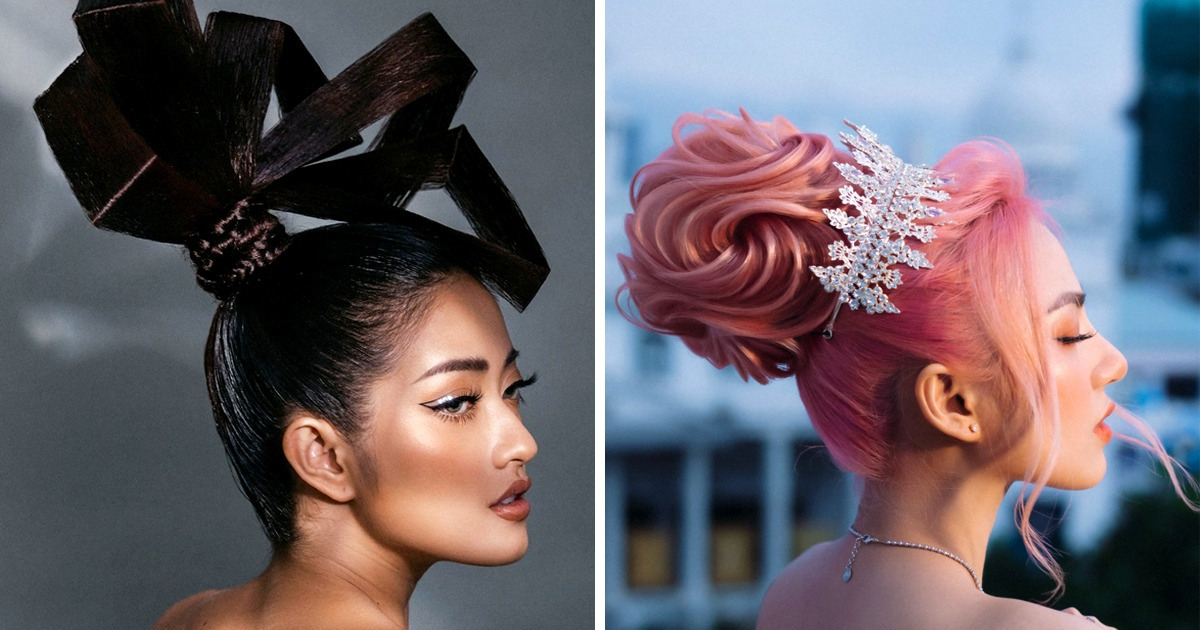 Vietnamese Hairdresser Creates Impressive Hairstyles That You Won’t See in a Regular Salon