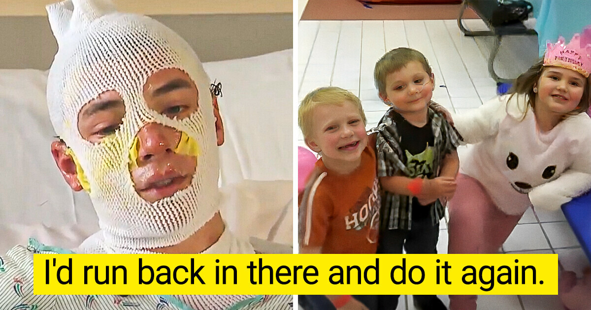 A 20-Year-Old Man Rushes Into a Burning House to Rescue His Trapped Niece A 20-Year-Old Man Rushes Into a Burning House to Rescue His Trapped Niece