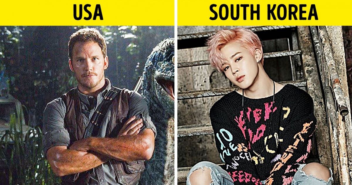 9 Countries That Have Very Different Concepts of Male Beauty 9 Countries That Have Very Different Concepts of Male Beauty