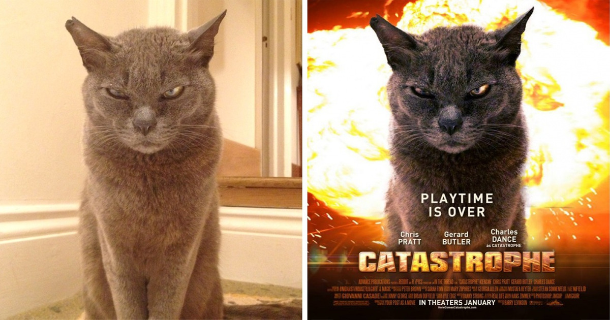 A Photoshop Wizard Turns Random Photos Into Epic Movie Posters