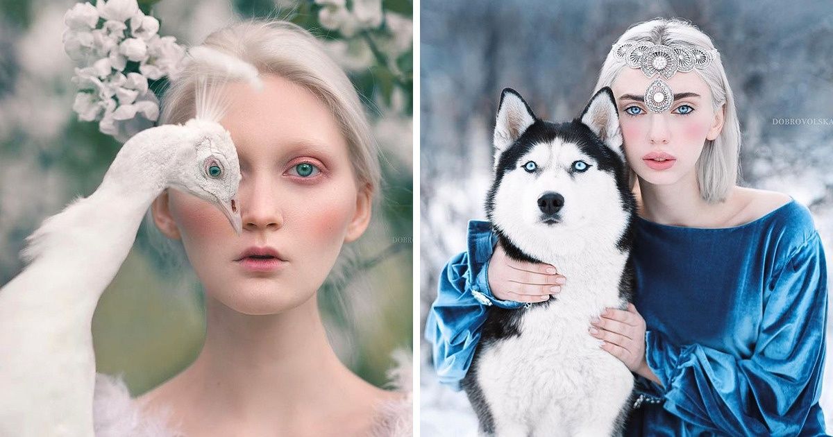A Photographer Creates Stunning Photoshoots to Highlight the Tight Bond Between Humans and Animals A Photographer Creates Stunning Photoshoots to Highlight the Tight Bond Between Humans and Animals
