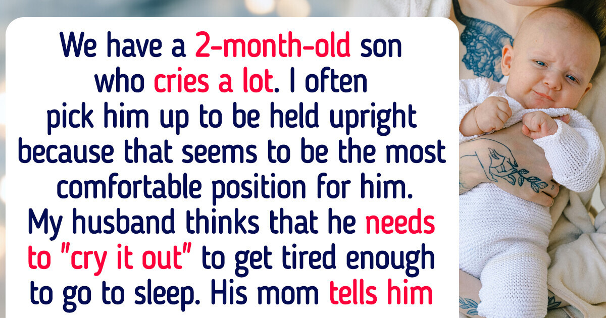 My Husband Is Arguing That I Spoil Our 2-Month-Old Baby My Husband Is Arguing That I Spoil Our 2-Month-Old Baby