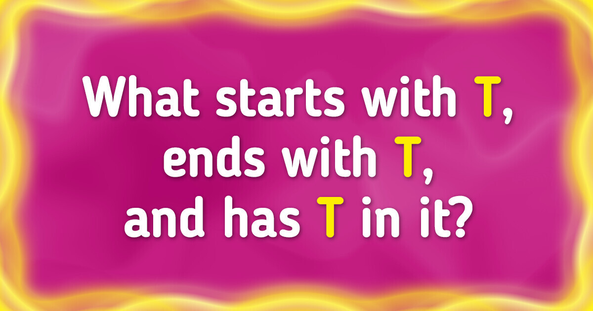 10+ Teasing Riddles That Will Unlock Your Brain Power