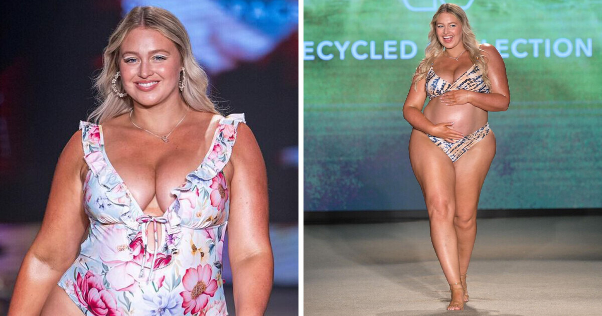 Iskra Lawrence Silences Haters During Unapologetic Swim Week Runway Appearance