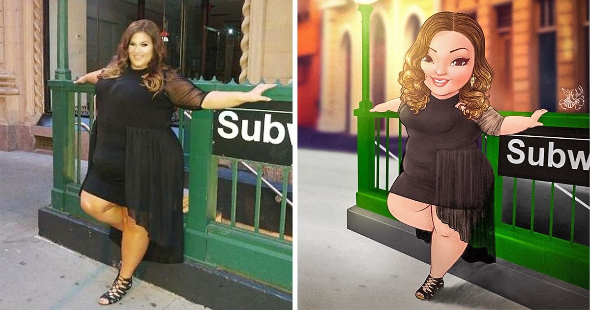 A Brazilian Artist Draws Portraits of Curvy Women to Challenge Beauty Standards, and It’s a Reminder We Needed A Brazilian Artist Draws Portraits of Curvy Women to Challenge Beauty Standards, and It’s a Reminder We Needed