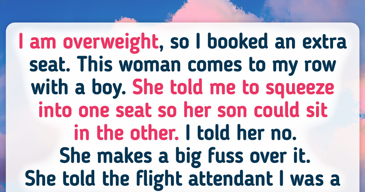 I Refused to Give My Extra Seat on the Airplane to a Kid — And I Don’t Regret It I Refused to Give My Extra Seat on the Airplane to a Kid — And I Don’t Regret It