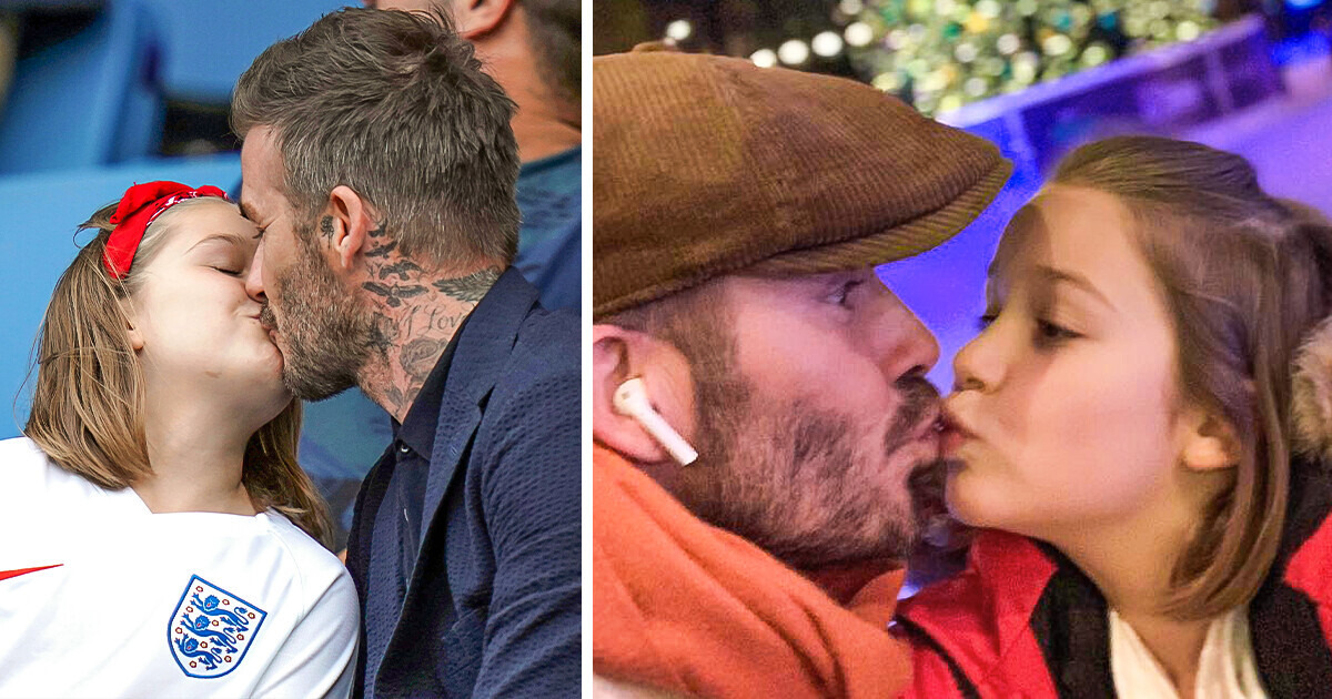 David Beckham Reveals The True Reason Why He Kisses His Little Daughter On Her Lips David Beckham Reveals The True Reason Why He Kisses His Little Daughter On Her Lips