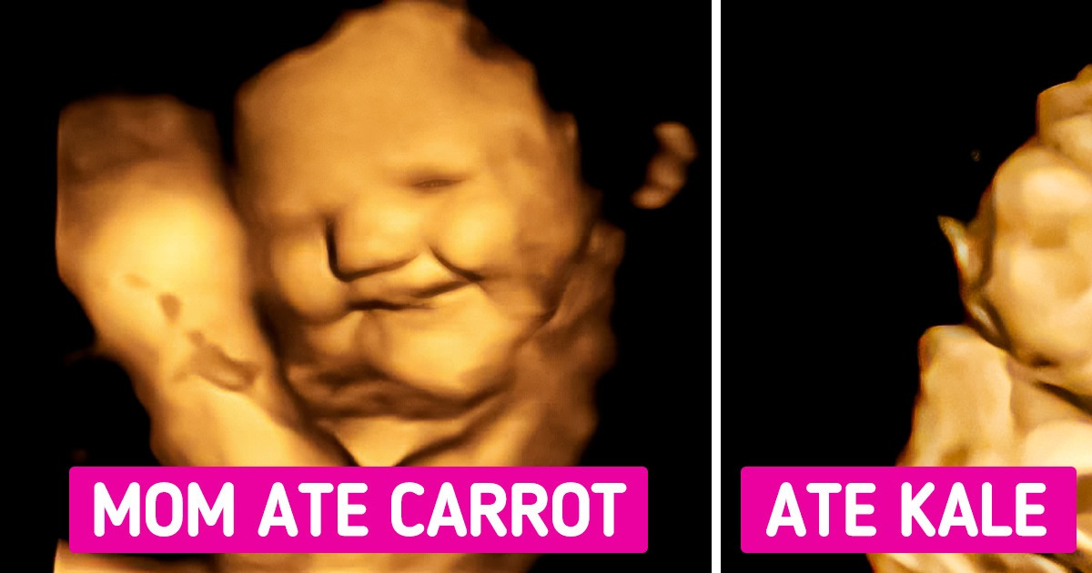 Babies in the Womb Smile When Moms Eat Certain Products but Frown When They Eat Other Ones, Study Finds Babies in the Womb Smile When Moms Eat Certain Products but Frown When They Eat Other Ones, Study Finds