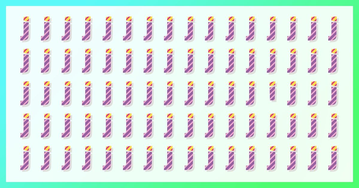 Test: Spot the Different Letter in 10 Seconds (New Selection)