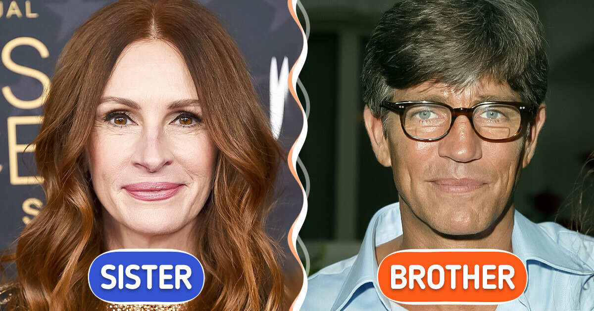 8 Celebrity Siblings Who Look Like a Mirror Image