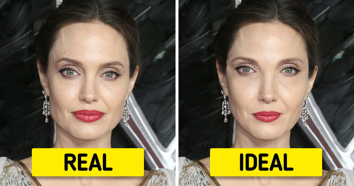 What 15 Celebrities Would Look Like If Their Face Fit the ...