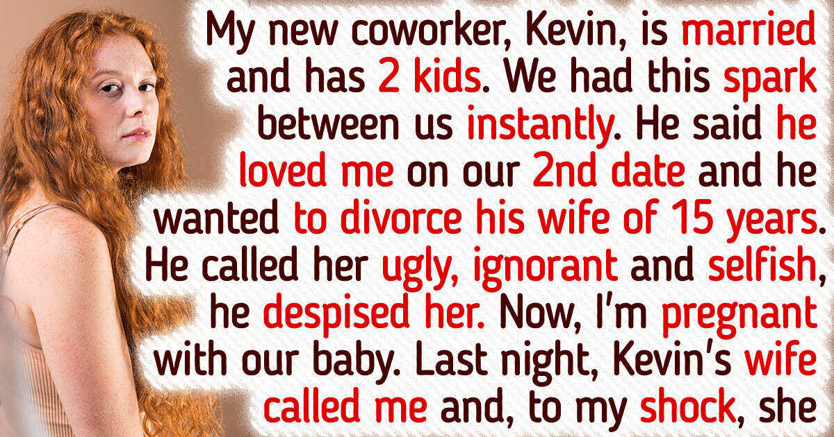 I Had an Affair With a Married Man, Now That I’m Pregnant, His Wife Reached Out to Me With an Outrageous Suggestion I Had an Affair With a Married Man, Now That I’m Pregnant, His Wife Reached Out to Me With an Outrageous Suggestion