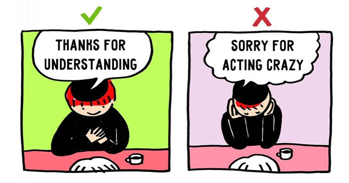 Stop Saying ’Sorry’ If You Want to Say Thank You: A Seriously Insightful Cartoon