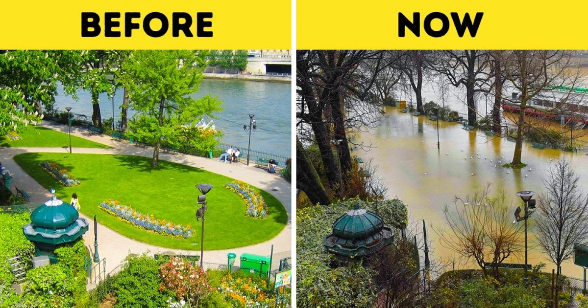 Look How Flooding Has Changed the Center of Paris. And, Yes, It Is Happening Right Now.