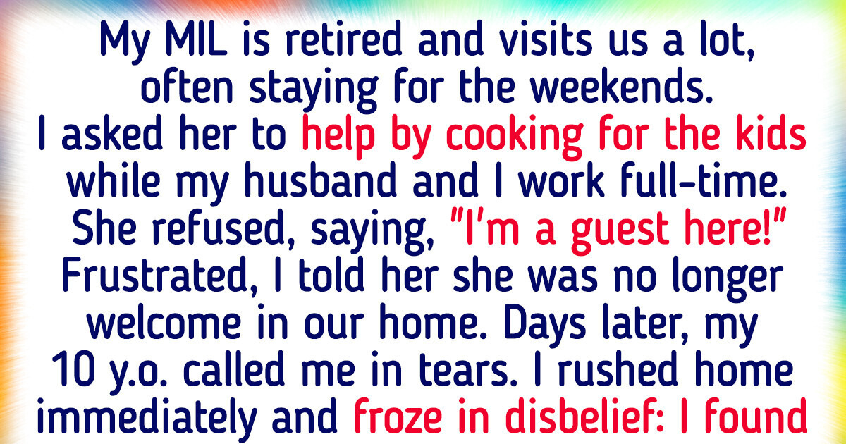 I Forbade My MIL From Visiting My Kids After She Crossed the Line I Forbade My MIL From Visiting My Kids After She Crossed the Line