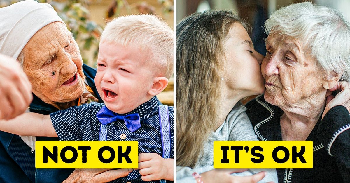 People Online Debate Why Grandparents Should Ask Permission to Kiss and Hug Their Grandkids People Online Debate Why Grandparents Should Ask Permission to Kiss and Hug Their Grandkids