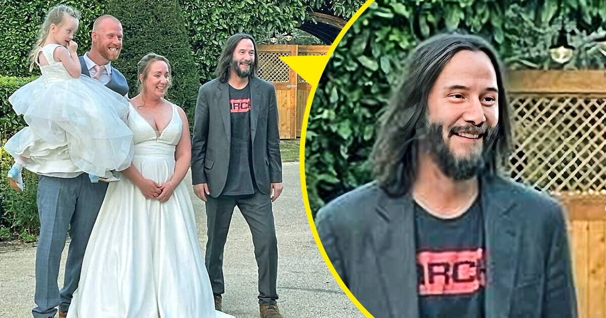 Keanu Reeves Surprises Couple on Their Wedding Day and Proves He Is a ...