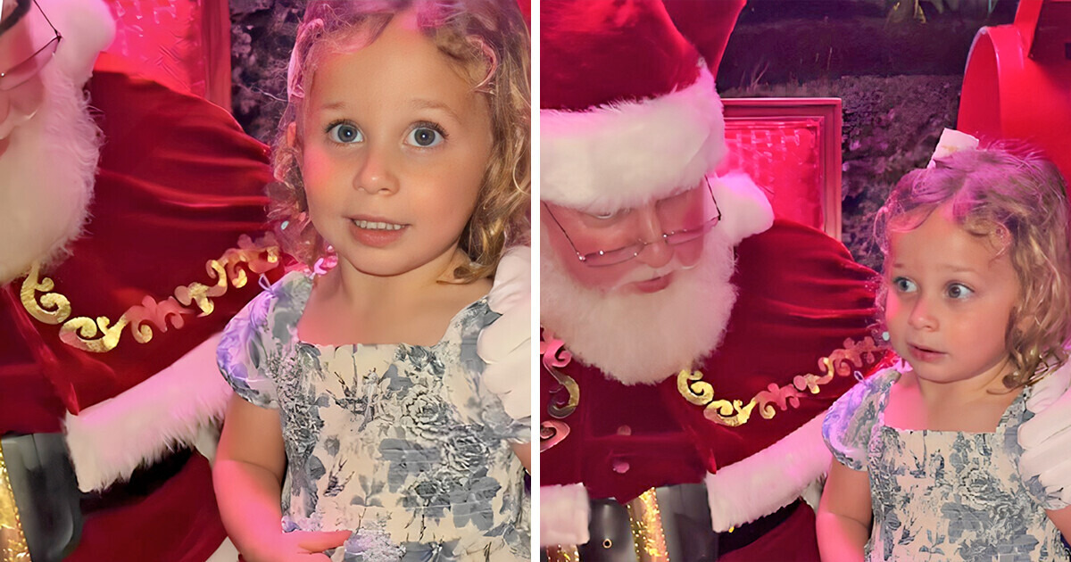 Santa Claus’ Surprising Reaction Is Going Viral After Little Girl Said She Didn’t Want to Sit on His Lap Santa Claus’ Surprising Reaction Is Going Viral After Little Girl Said She Didn’t Want to Sit on His Lap