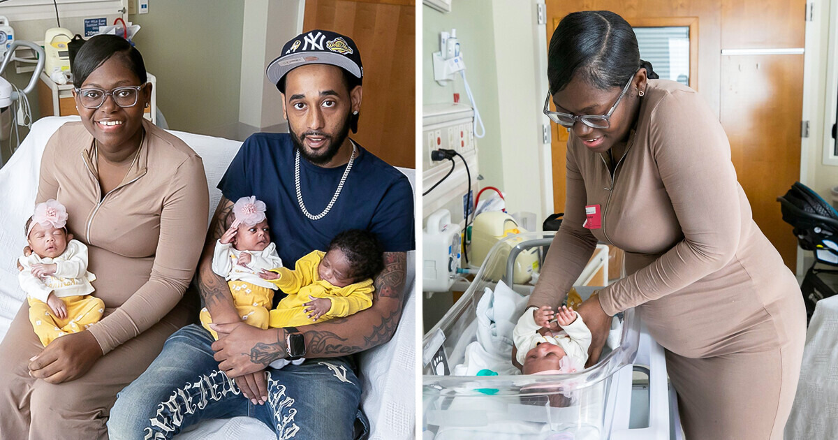 Double Blessings: Woman Was Shocked to Give Birth to Twins and Triplets Double Blessings: Woman Was Shocked to Give Birth to Twins and Triplets