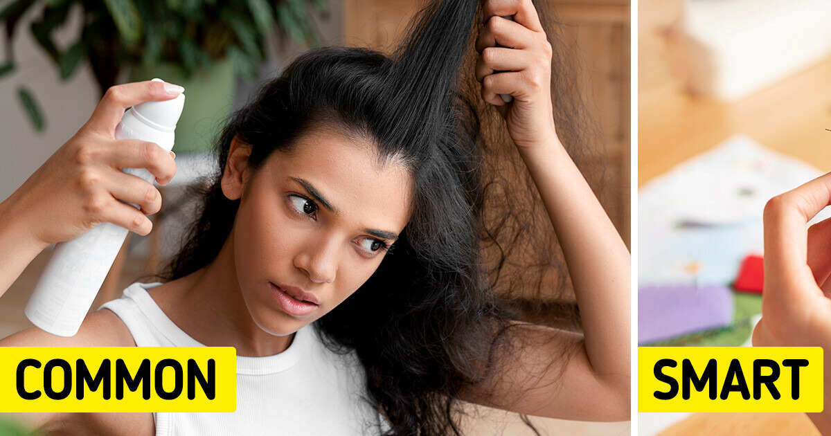 8 Clever Hacks With Hairspray That Go Far Beyond Your Hairstyle 8 Clever Hacks With Hairspray That Go Far Beyond Your Hairstyle