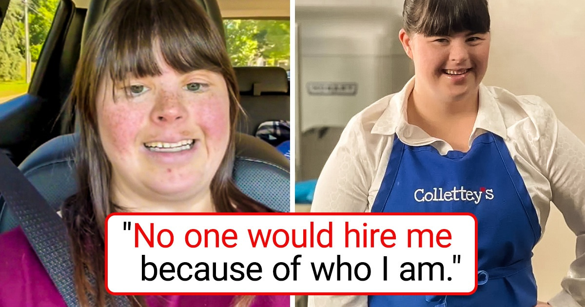 A Woman With Down Syndrome Was Rejected From Every Job Because of Her Condition, and Now She’s Opened Her Own Bakery A Woman With Down Syndrome Was Rejected From Every Job Because of Her Condition, and Now She’s Opened Her Own Bakery