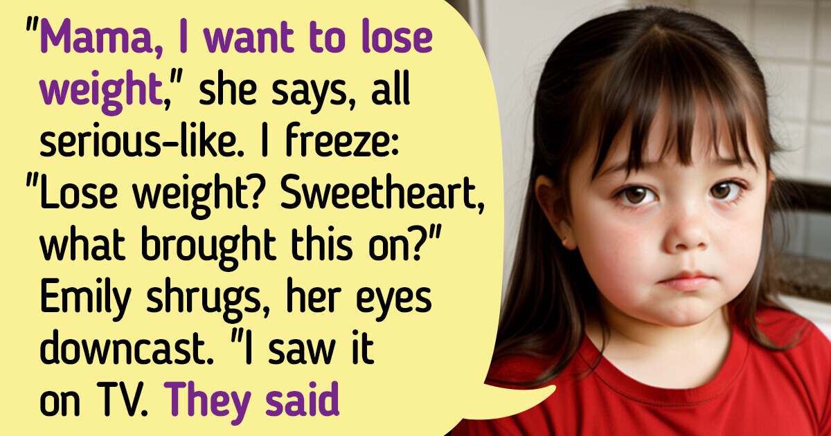 My 7-Year-Old Daughter Said, “I Want to Lose Weight” And Now, I Don’t Know If I Handled the Situation Well