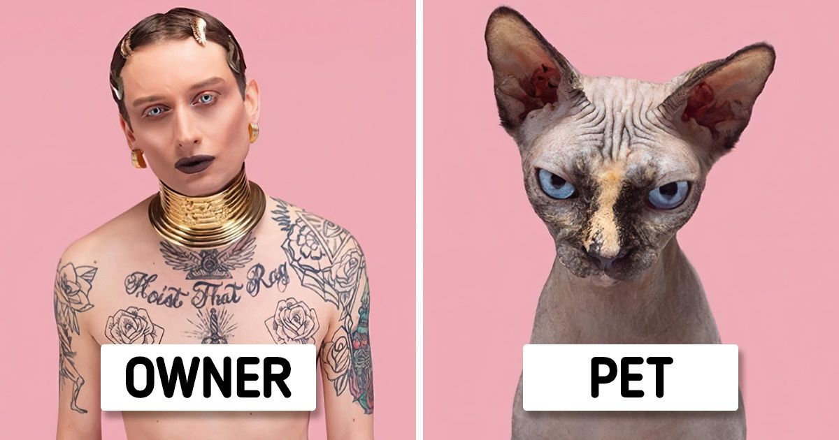 A Photographer Compares Portraits of Pets and Their Owners, and the Results Are Too Similar to Be Ignored