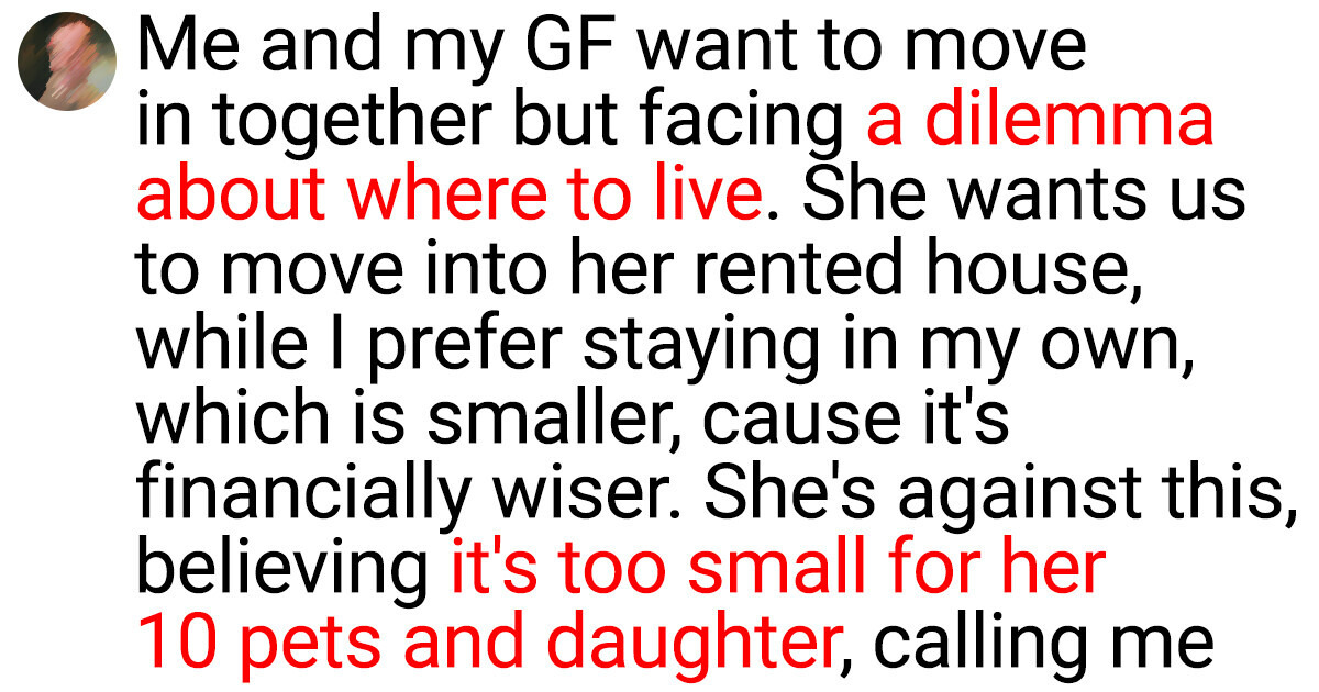 My Girlfriend Wants Me to Sacrifice My House to Live With Her and Her 10 Pets My Girlfriend Wants Me to Sacrifice My House to Live With Her and Her 10 Pets
