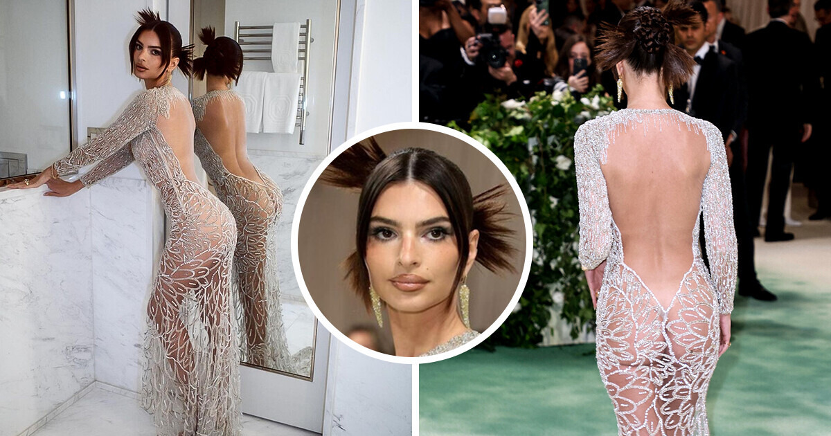 "Please Stop Inviting Her," Emily Ratajkowski's Sheer Dress at the Met Gala Causes an Uproar "Please Stop Inviting Her," Emily Ratajkowski's Sheer Dress at the Met Gala Causes an Uproar