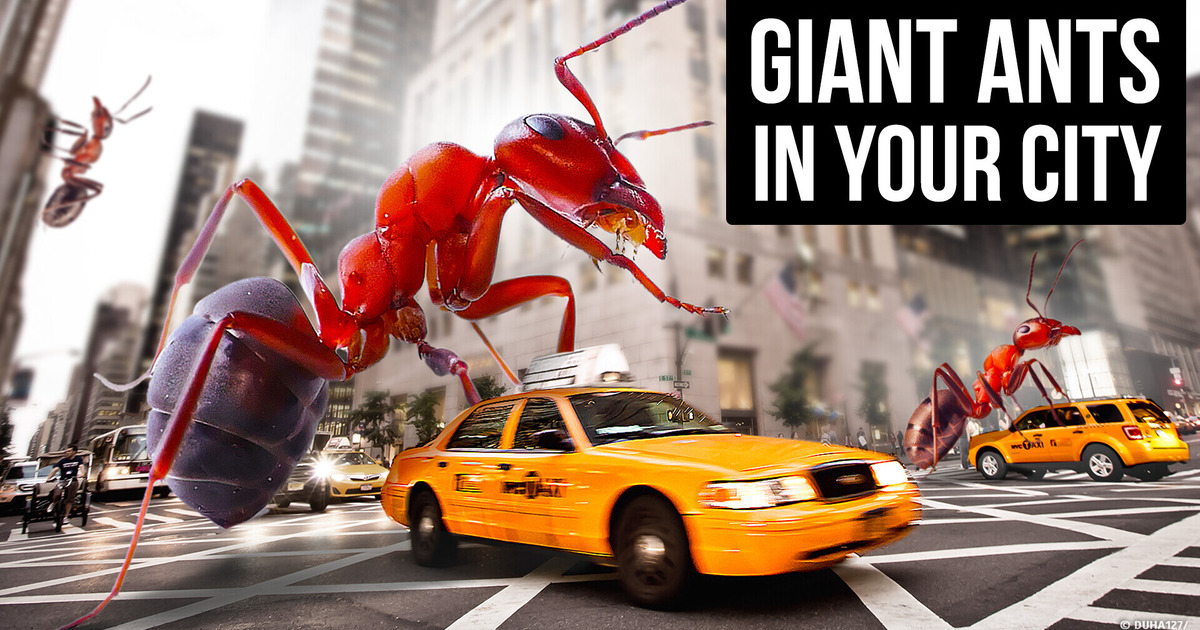 What If Giant Fire Ants Overtook the City and You Must Stop Them What If Giant Fire Ants Overtook the City and You Must Stop Them