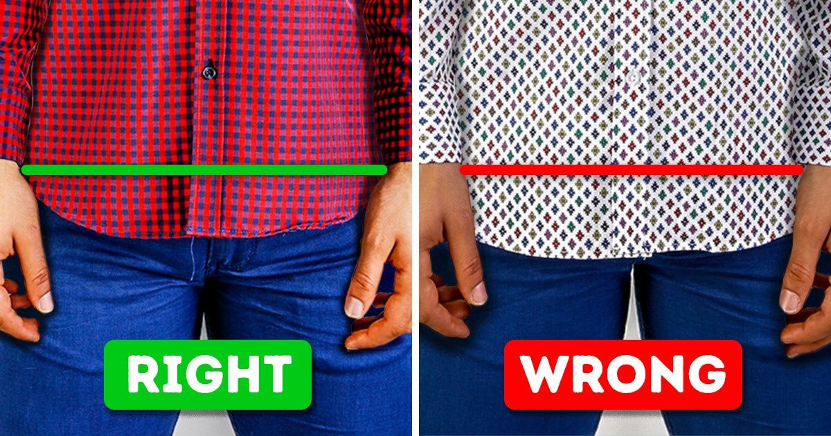 10 Wardrobe Mistakes That Are Haunting Men / Bright Side