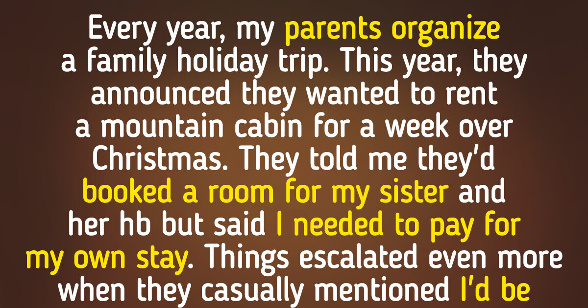 I Said No to My Family’s Christmas Vacation Because I’m Fed Up With Feeling Excluded I Said No to My Family’s Christmas Vacation Because I’m Fed Up With Feeling Excluded