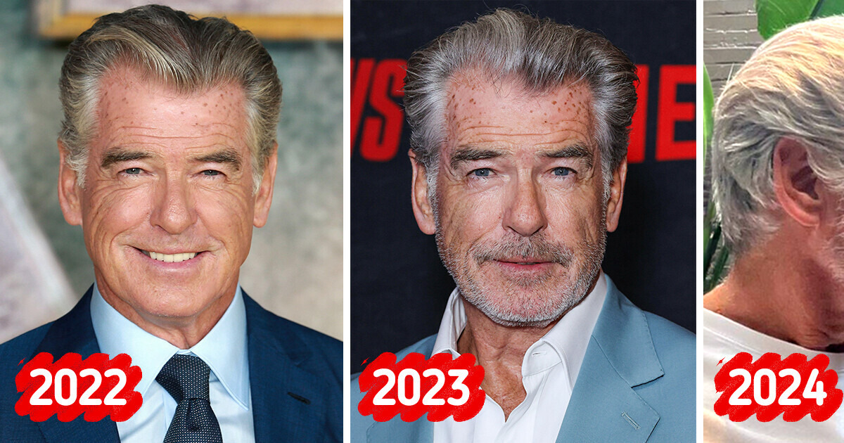 Pierce Brosnan Creates Online Stir With New Pics, “What Happened?” Pierce Brosnan Creates Online Stir With New Pics, “What Happened?”