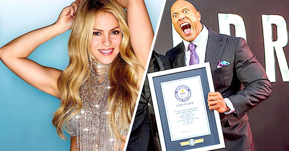 Celebrities Who Are in the Guinness World Records Book