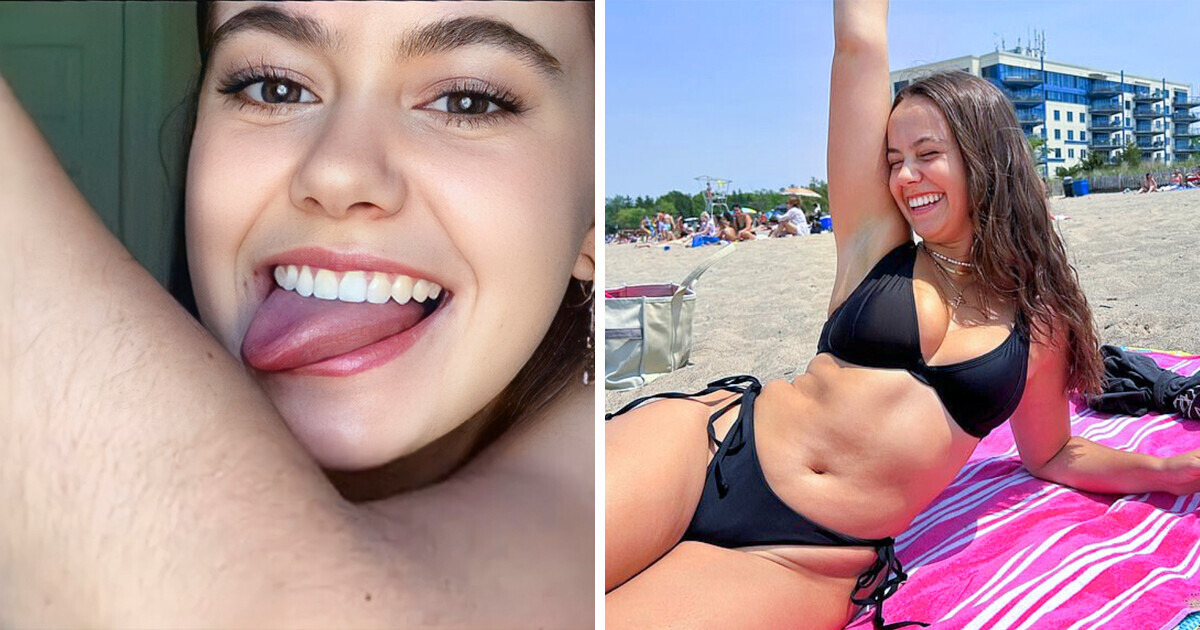 “Embrace the Fur,” Woman, 20, Hits Out at Men Who Hate Body Hair “Embrace the Fur,” Woman, 20, Hits Out at Men Who Hate Body Hair