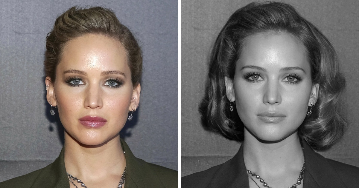 Celebrities Who Look Like Old Photos