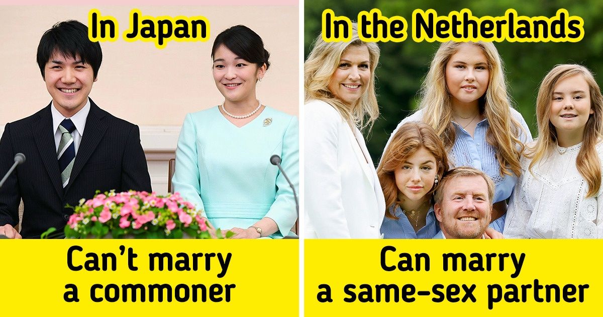 How Rules for Royal Families Vary in Different Countries