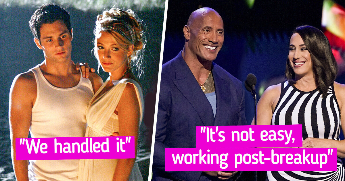 10 Celebrities Who Worked With Their Exes as If They Had No History Together