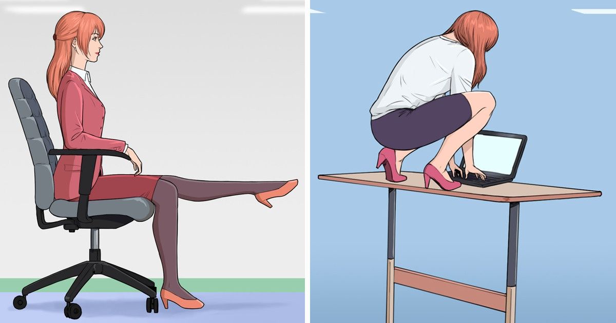 7 Exercises You Can Do Without Having to Leave Your Desk