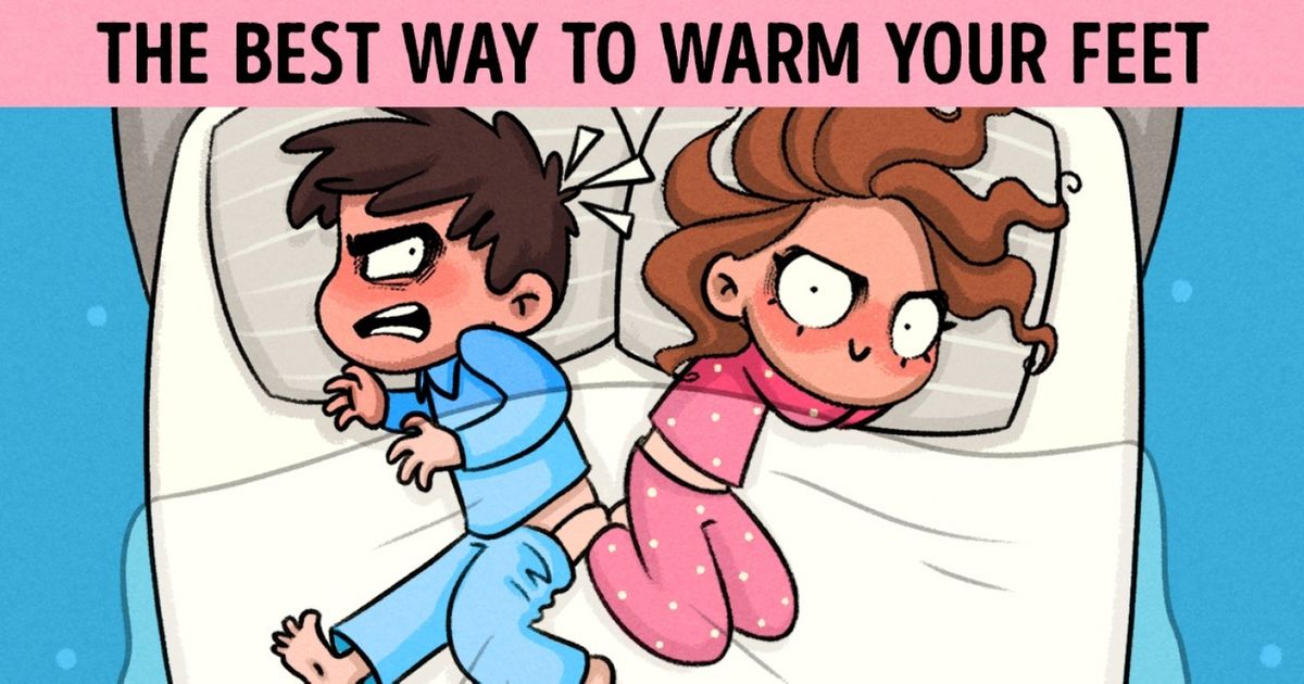 17 Comics From the Life of a Couple Showing That Love Is in the Details