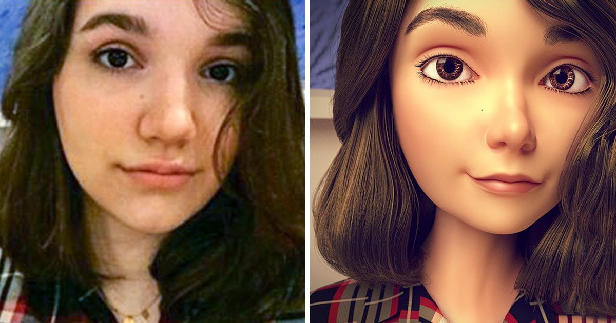 An Artist Transforms People Into 3D Pixar Characters, and You Can Turn Into One Too An Artist Transforms People Into 3D Pixar Characters, and You Can Turn Into One Too