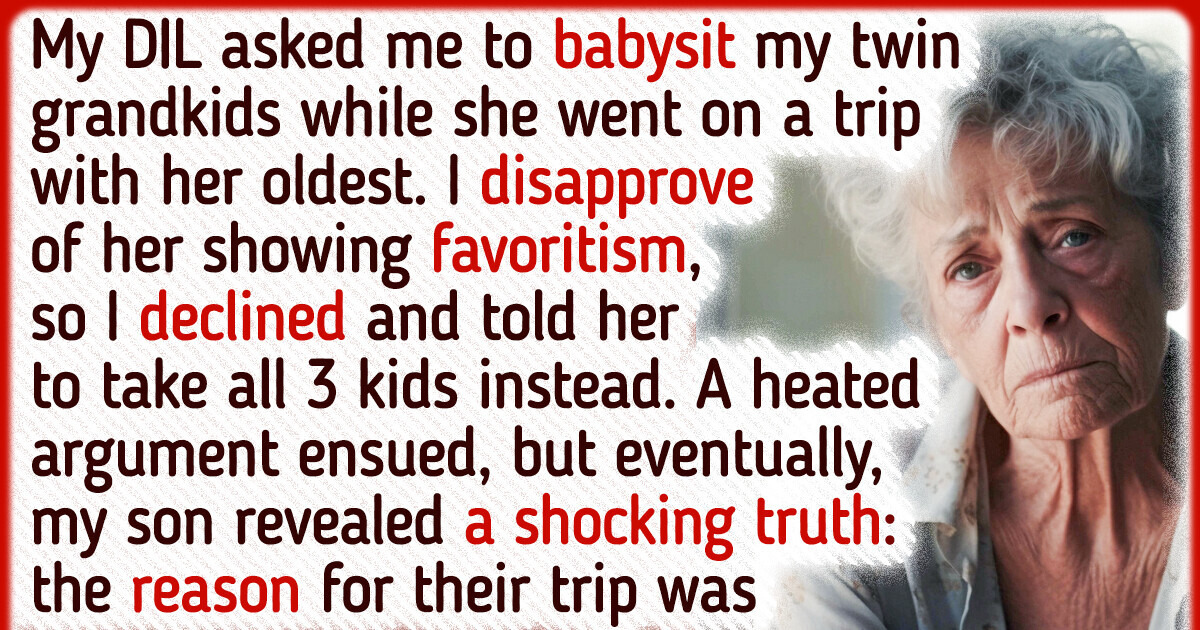 I Confronted My DIL About Her Favoritism—Now She Has Cut Me Off From My Grandkids I Confronted My DIL About Her Favoritism—Now She Has Cut Me Off From My Grandkids