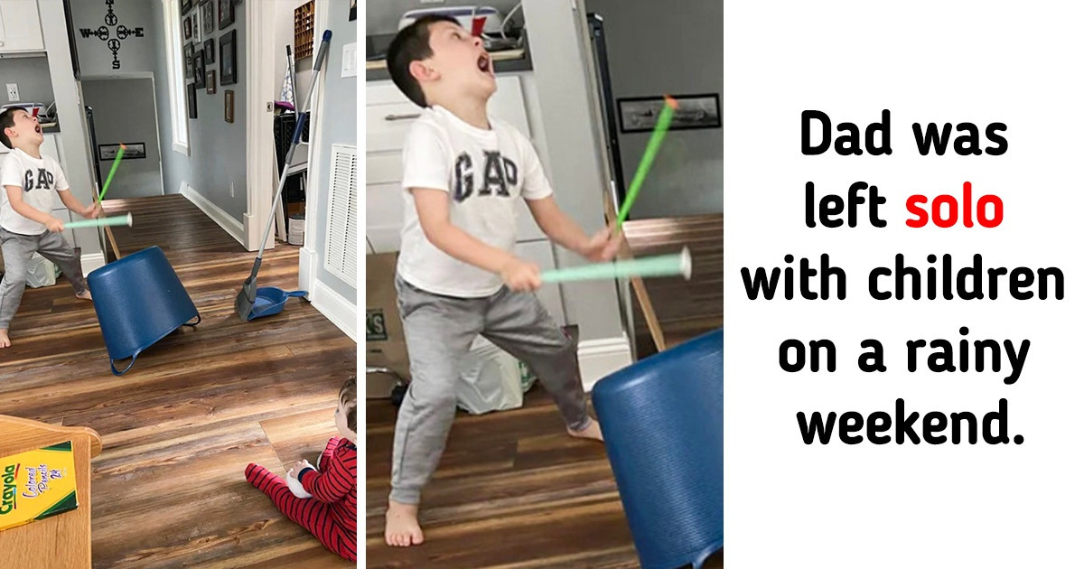 15+ Photos That Prove Dads Will Do Anything to Make Us Smile