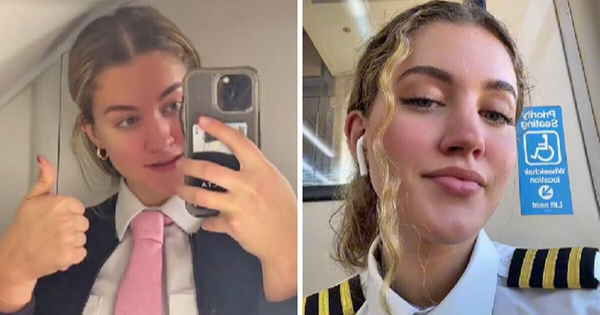 Breaking Gender Stereotypes: Sabrina, a Pilot, Continues to be Mistaken for a Flight Attendant Breaking Gender Stereotypes: Sabrina, a Pilot, Continues to be Mistaken for a Flight Attendant