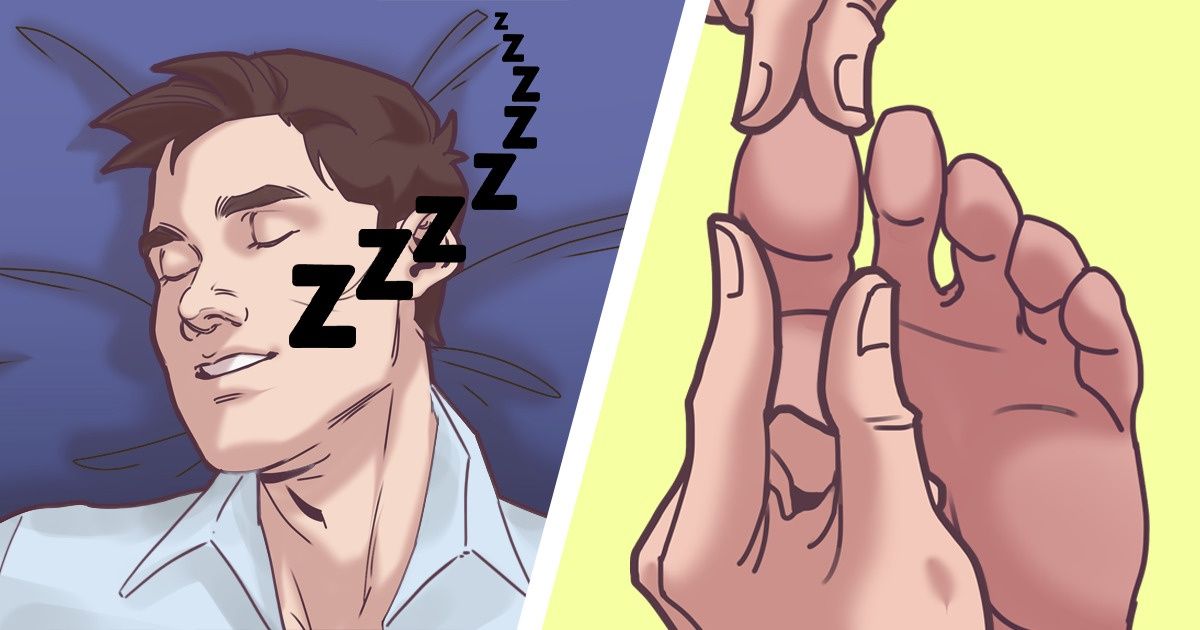This 2 Minute Foot Massage will help you sleep better