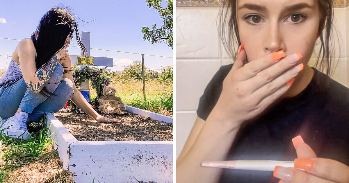 A Stranger Informs a Grieving Mother at Her Baby’s Grave That She is Pregnant: She Rushed Home to Check