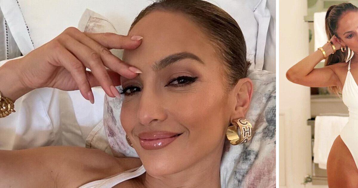 Jennifer Lopez Stuns in a Swimsuit Pic for Her 55th Birthday, Leaving People Wondering the Same Thing