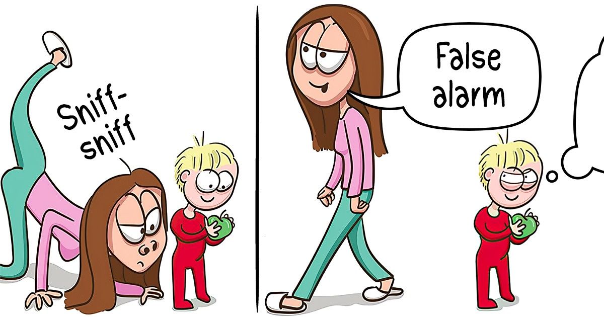 17 Honest Illustrations That Prove Motherhood Is a Never-Ending Adventure 17 Honest Illustrations That Prove Motherhood Is a Never-Ending Adventure